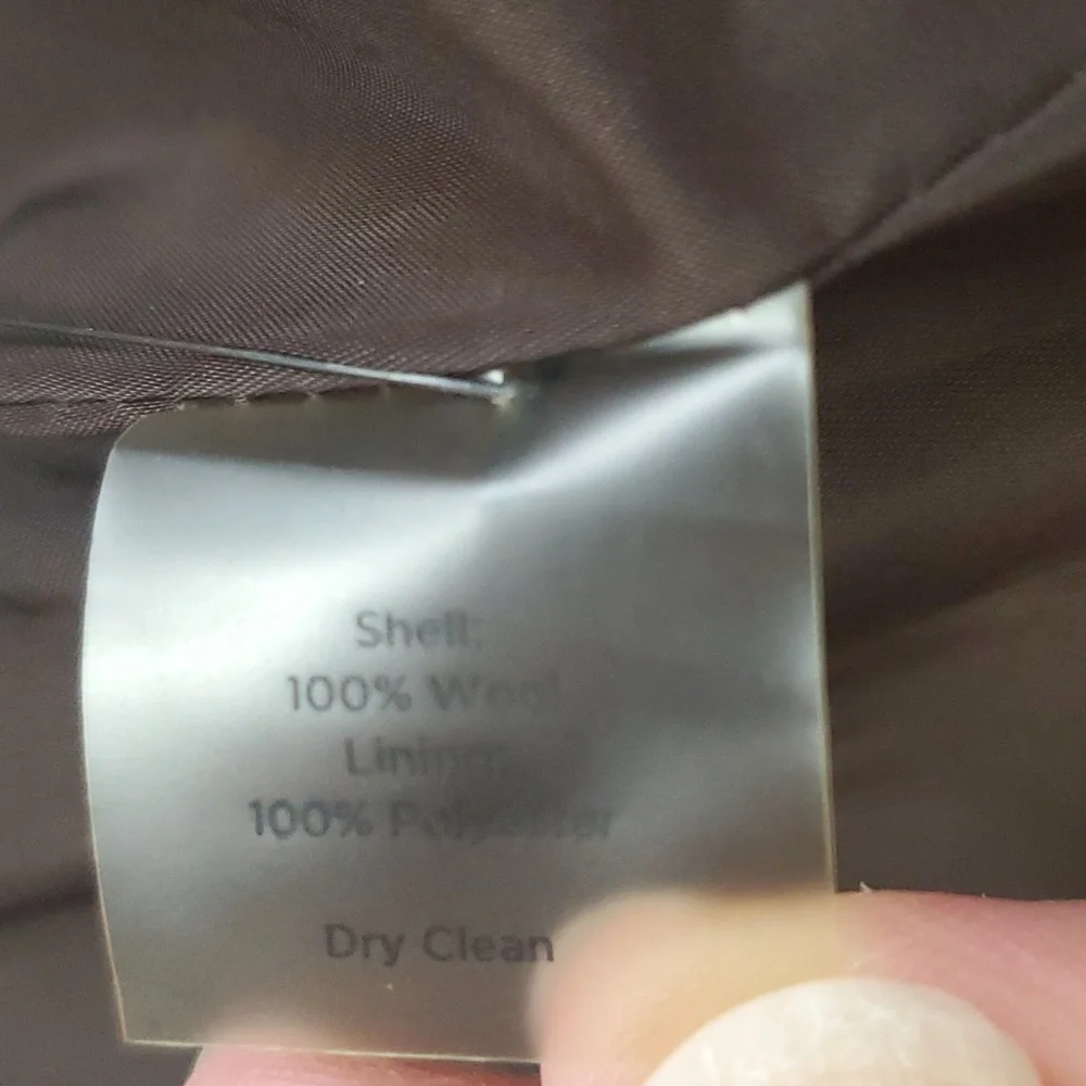 Talbots 3/4 Sleeve Plaid Blazer 100% Wool, Fully Lined, Size 8 - Picture 6 of 8